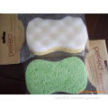 shoe sponge/bath sponge with soap/hotel shoe shine sponge/cleaning sponge